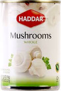 MUSHROOMS WHOLE HADDAR 8 oz