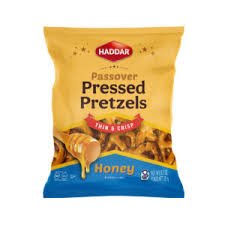 PRESSED PRETZELS HONEY 0.7 OZ HADDAR