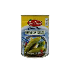 Sliced Cucumbers in Brine