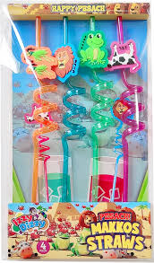 Makkos Straws Happy Pesach Izzy Dizzy 4 Pack