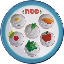Plastic Plate for Seder Pesaj
