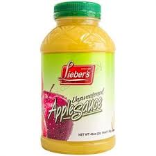 UNSWEETENED APPLE SAUCE LIEBER´S  46 OZ