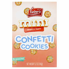 Mini Confetti Cookies de 5.2 Oz.