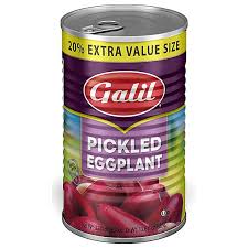 Pickled Eggplant  Galil 20% Extra Value Size 23 oz