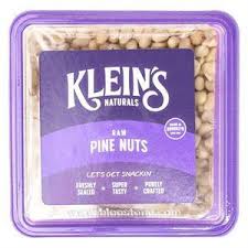RAW PINE NUTS KLEIN'S NATURALS 4 OZ