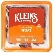 PECANS HONEY GLAZED KLEIN'S NATURAL 5 oz
