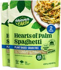 Hearts of Palm Spaghetti 9 oz Heaven & Earth.