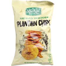 Bakol Naturally Sweetened Plantain Chips KLP de 5 oz