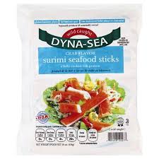 Dyna Sea Surimi Seafood Sticks Kosher Passover.