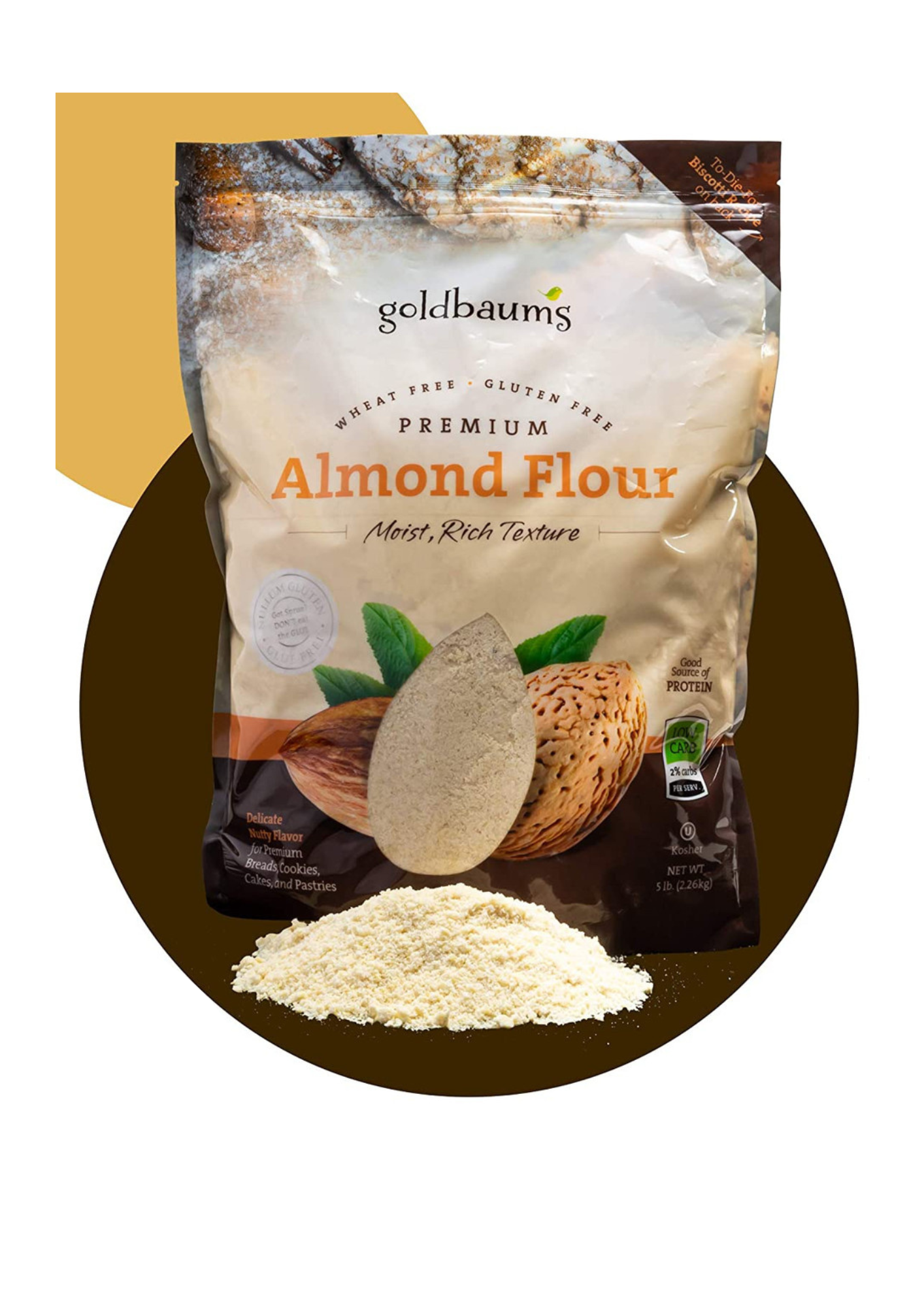 Goldbaum Almond Flour 14 oz