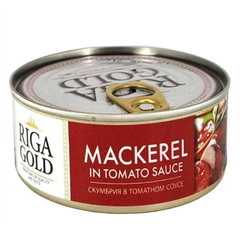 Riga Gold Mackerel In Tomato Sauce