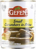 GEFEN SMALL CUCUMBERS IN BRINE 13-17 DE 19 ONZAS