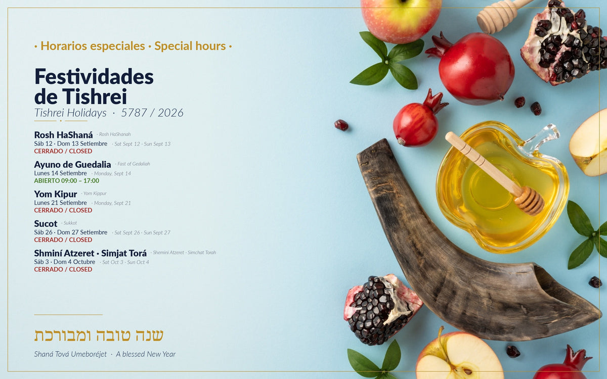 Horarios Tishrei 5787 — ES/EN