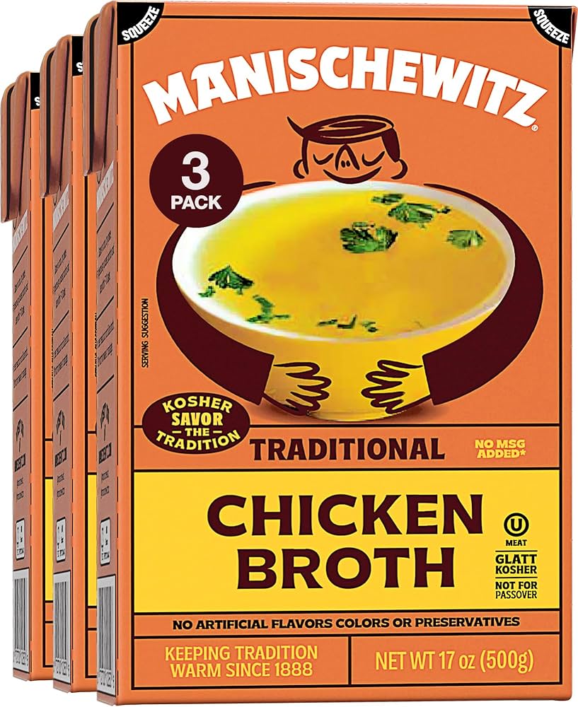 Manischewits Condensed Chicken BroTH 12 oz