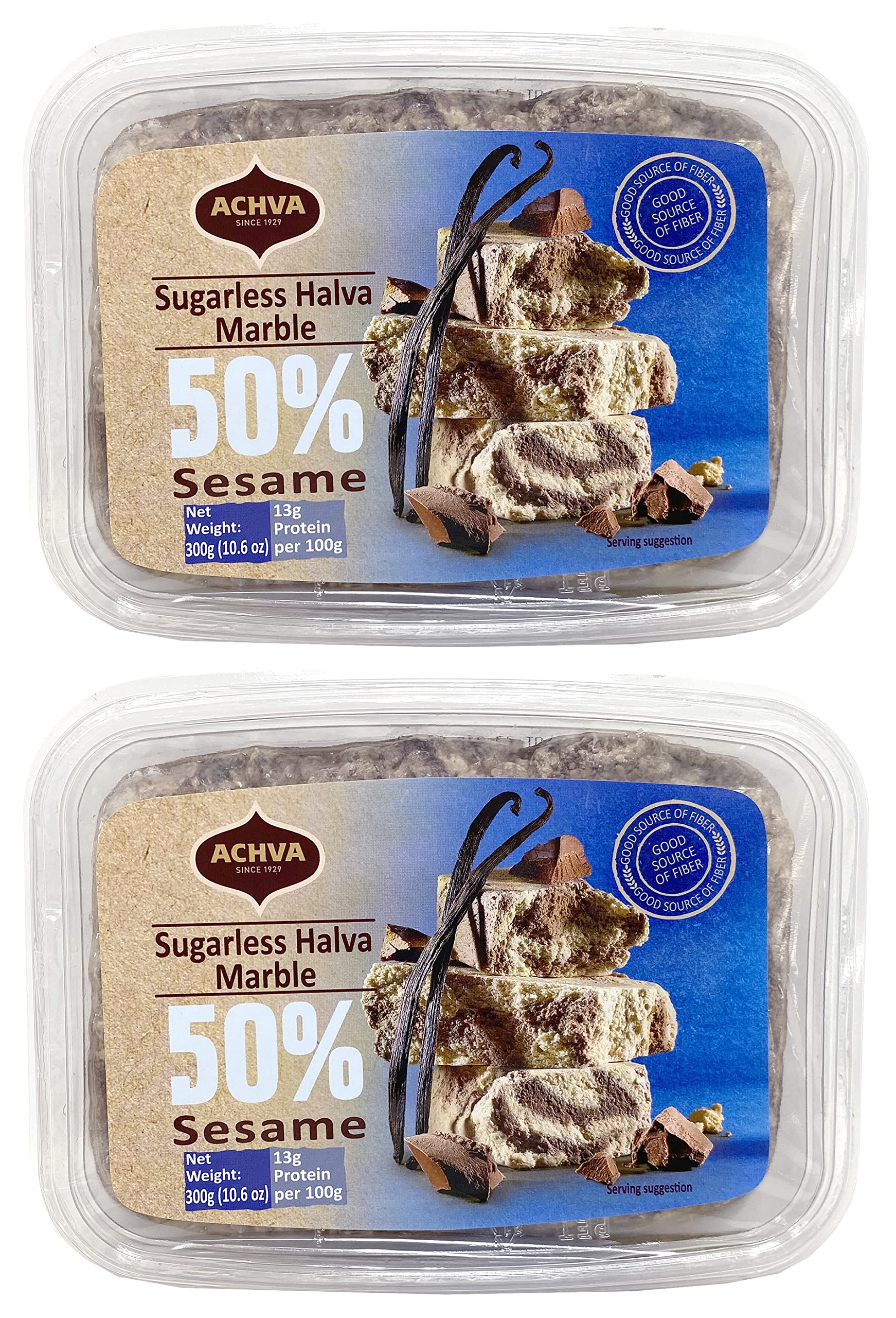 HALVA SUGAR-FREE MARBLE ACHVA DE 10.06 oz