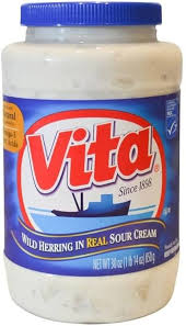 Vita Wild Herring in Real Sour Cream 850g