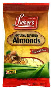 Liebers Natural Slivered Almonds 6 oz