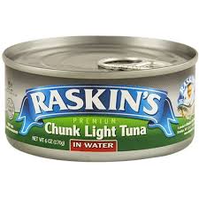 Raskins Chunk Light Tuna in Water 6 oz