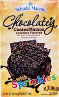 Matzos cubiertos de chocolate