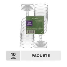 כוסות יין חד פעמיות 10 יחידות