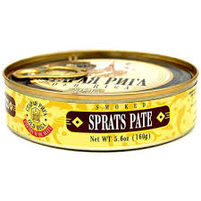 Paté de espadines de Riga antigua 160 g