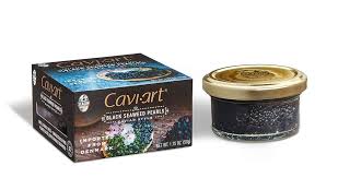 Caviart Black Seaweed Pearls