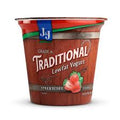 J&J Yogurt Traditional LowFat Strawberry 6 oz