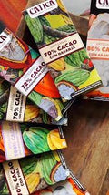 CATICA Costa Rica Artisan 70% Cacao Chocolate Coffe 70g