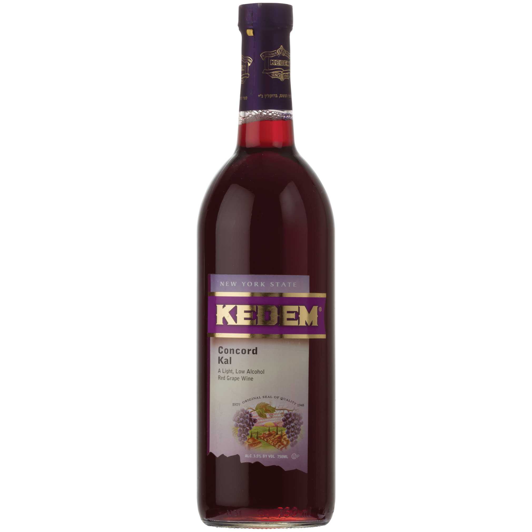 Kedem Concord Kal 750 mL