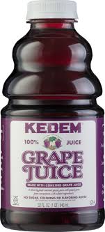 KEDEM 32 OZ CONCORD GRAPE JUICE.