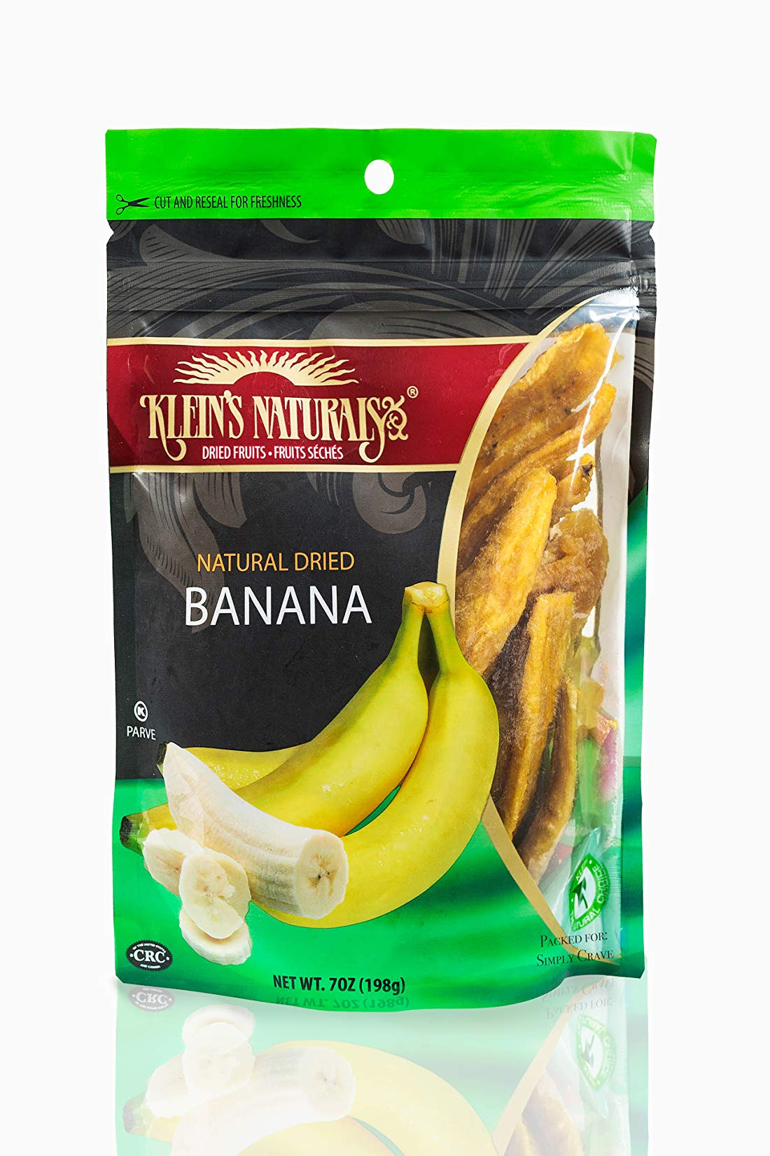 Natural Dried Banana 7 oz