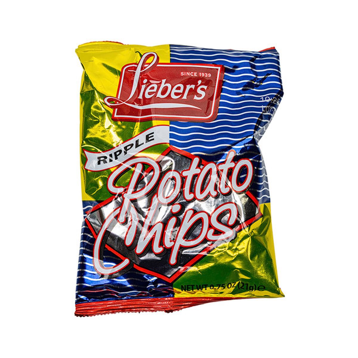 Lieber's Ripple Potato Chips 0,75 oz