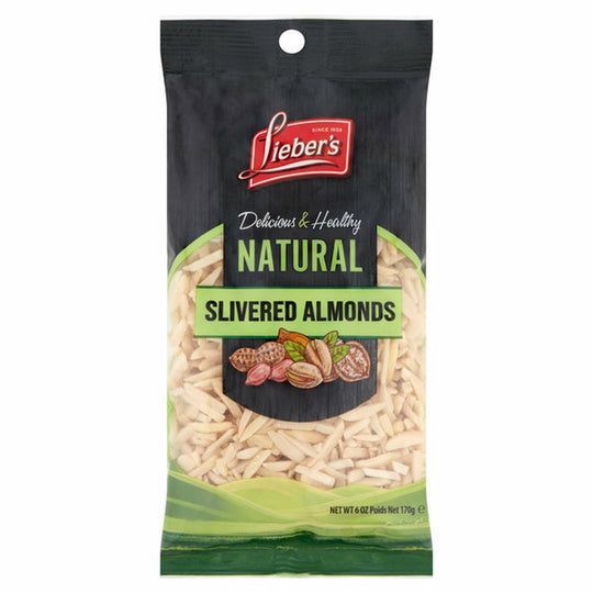 Lieber's Natural Slivered Almonds 6 oz