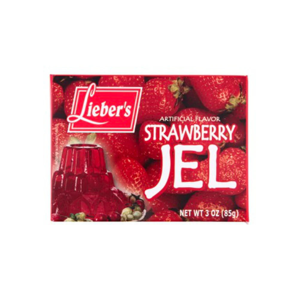 Liebers Strawberry Jel 3 oz
