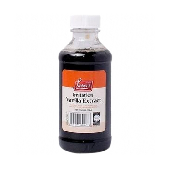 Lieber's vanilla extract 4 oz