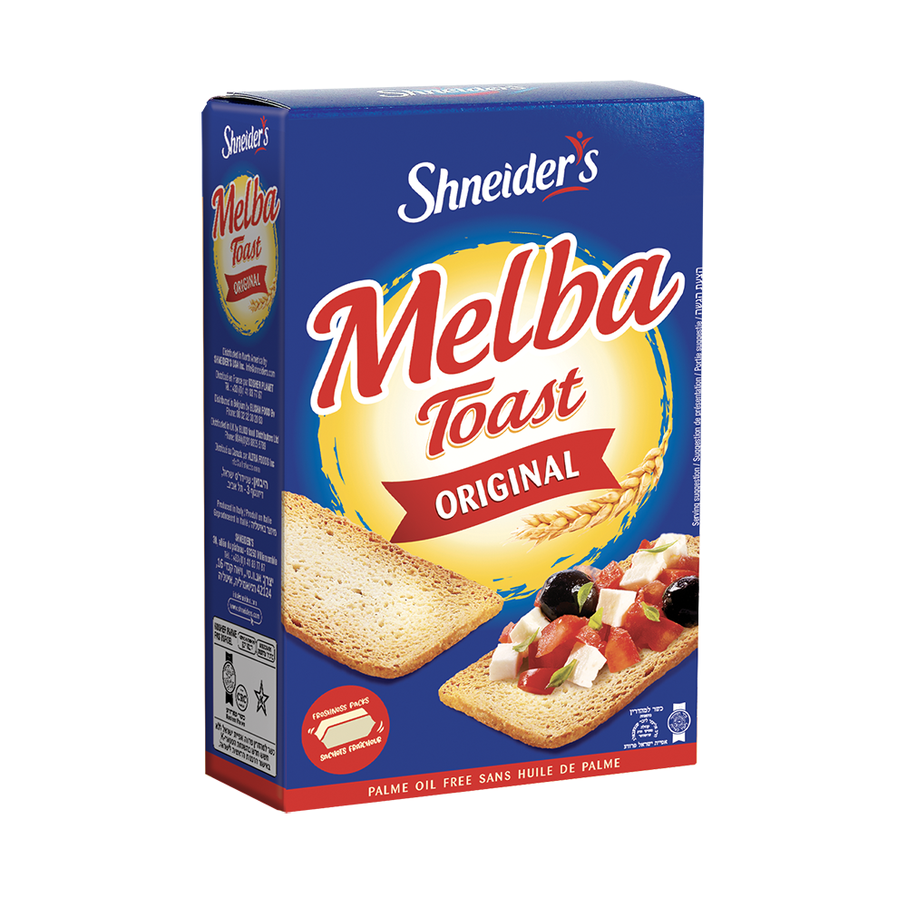 Shneider's Melba Toast Original 3,5 oz PARVE