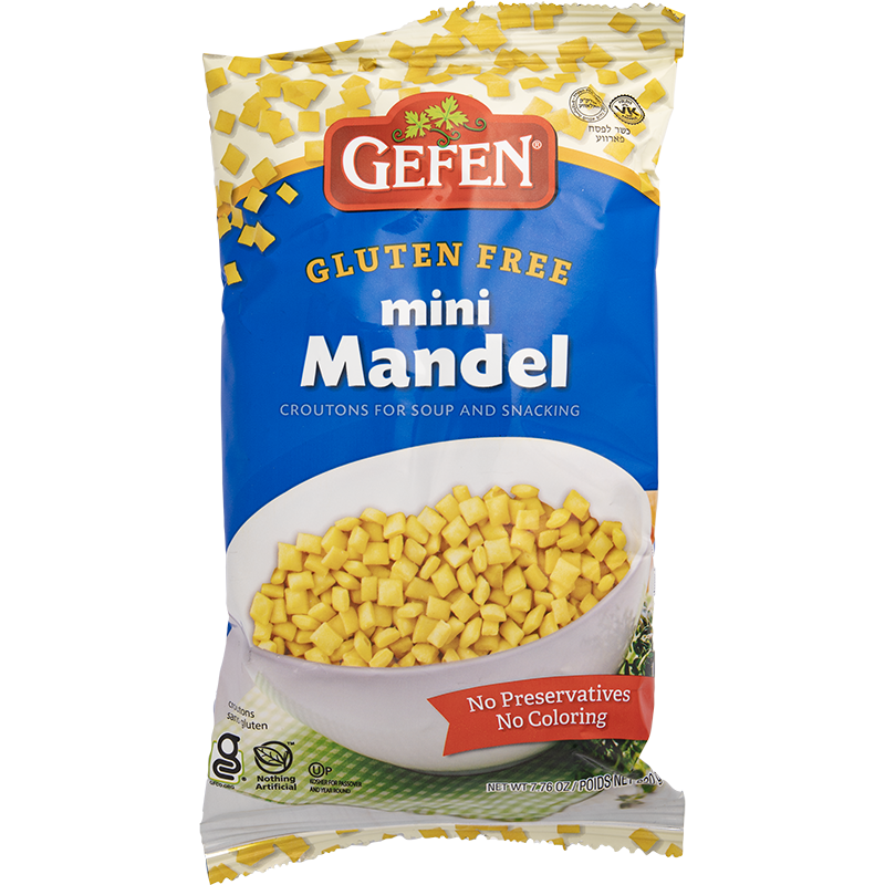 Gefen Mini Mandel Gluten Free 7.6 oz