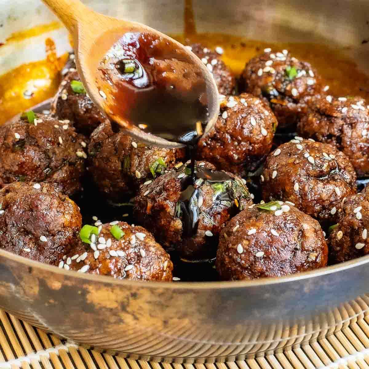Mongolian meatballs