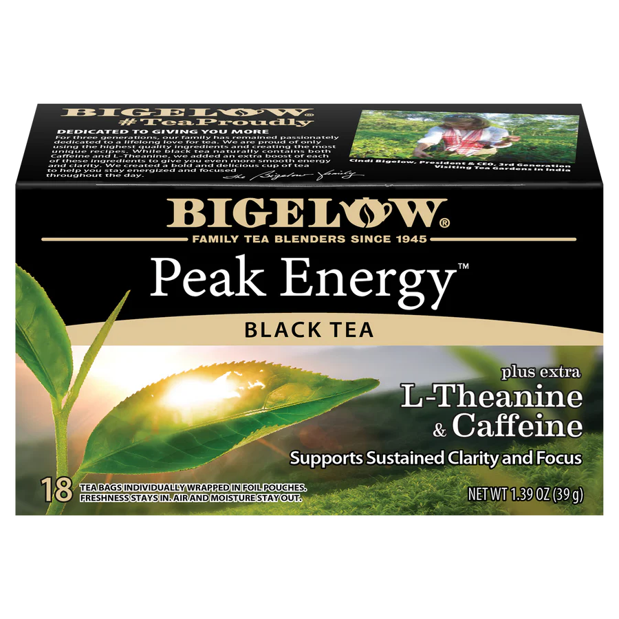 תה שחור Bigelow Peak Energy