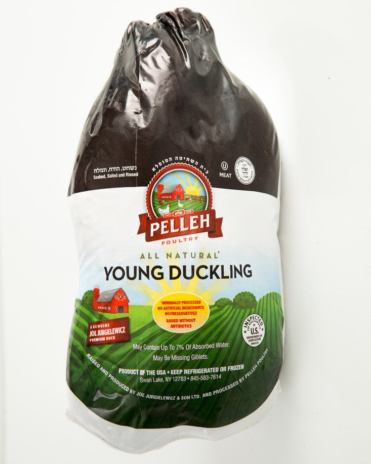 ברווזון צעיר שלם טבעי לחלוטין