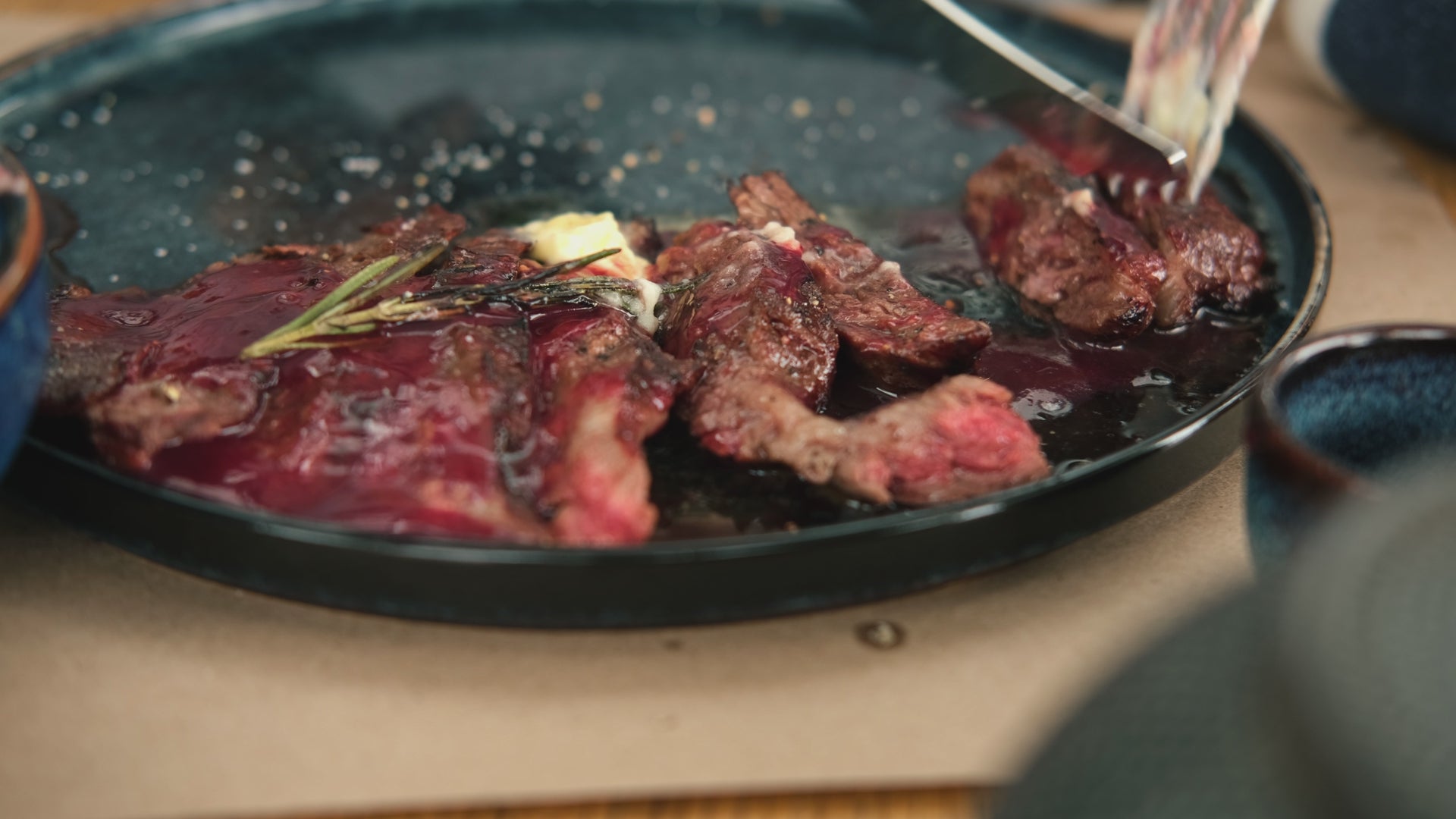 US Prime Delmonico Steak in Sauce Bordalaise