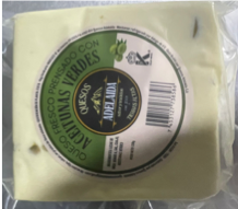 Adelaida Queso Fresco Prensado con Aceitunas Verdes