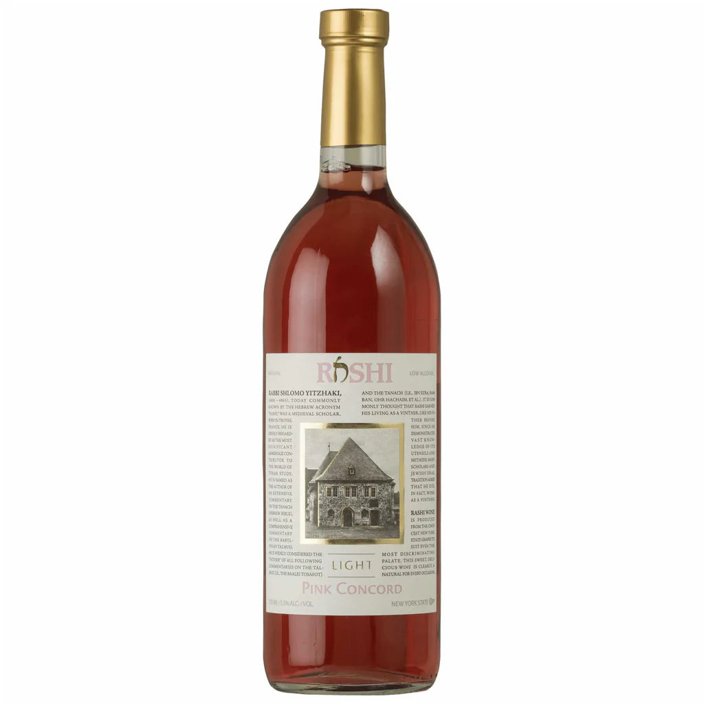 Rashi Light Pink Concord Wine
