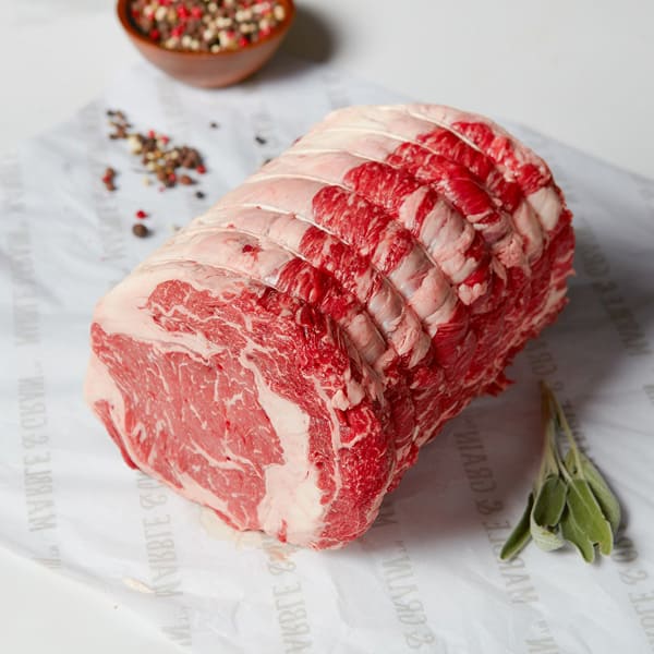 Boneless Beef Ribeye Roast Black Angus Price per POUND