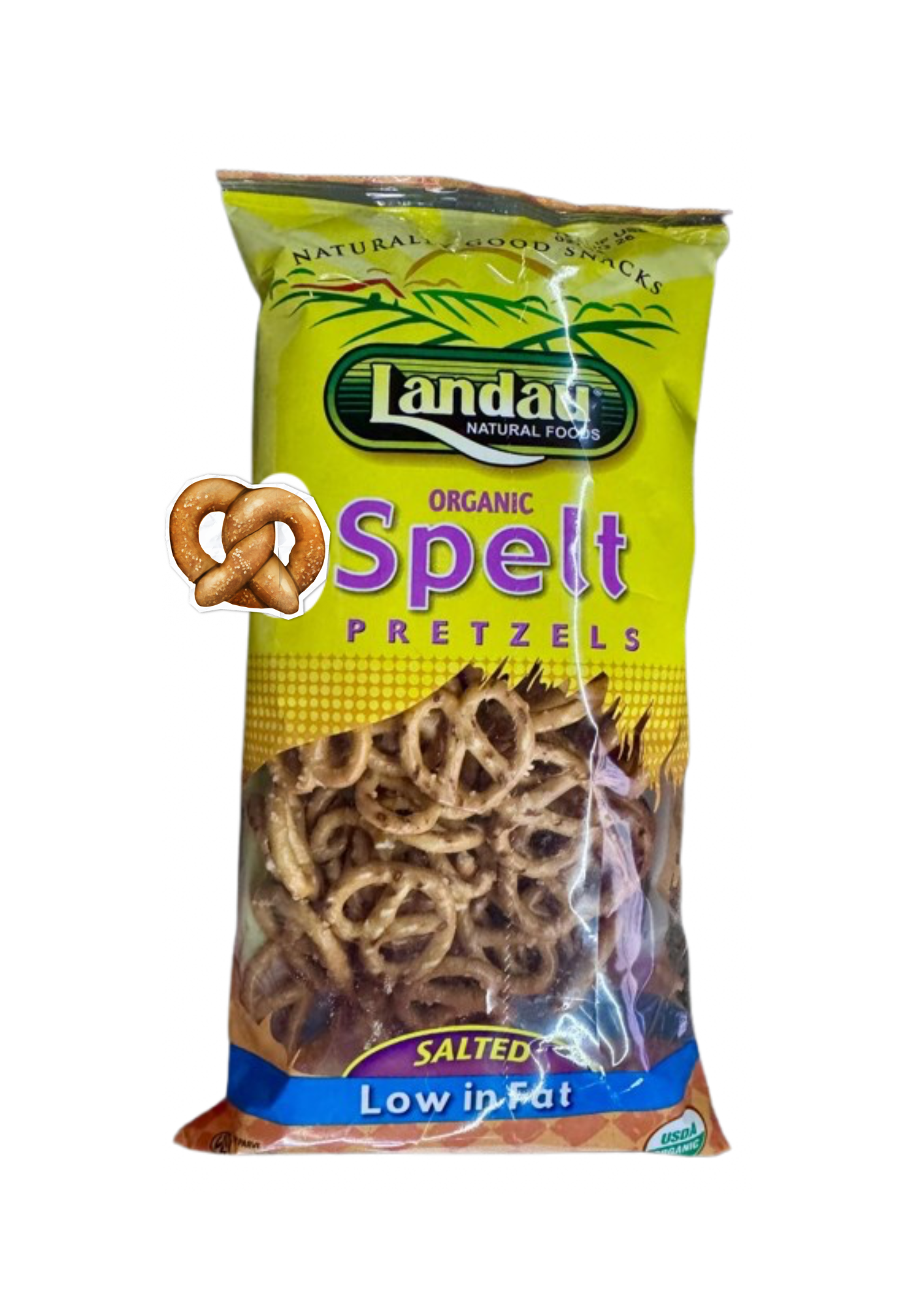 Landau Pretzels Low in Fat Organic 8 oz