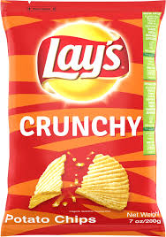 LAY'S CRUNCHY POTATO CHIPS 7 OZ