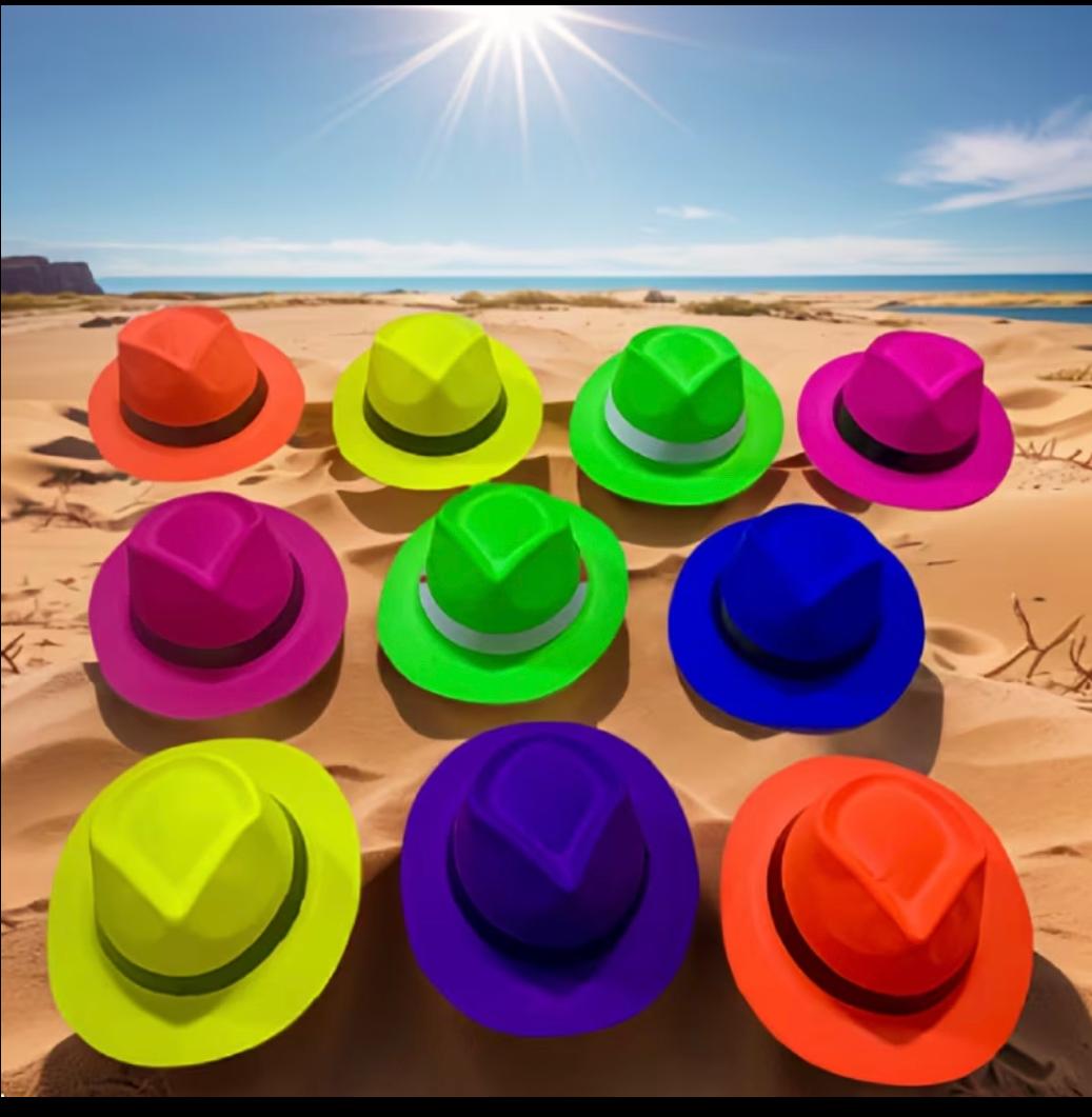 Sombrero de fiesta multicolor Purim