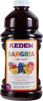 KEDEM SANGRIA JUICE 64 oz
